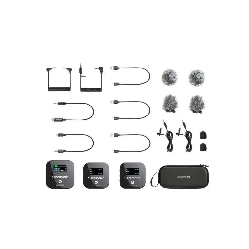 Saramonic Blink900 B2 (RX + TX + TX) - Zestaw do bezprzewodowej transmisji dźwięku
