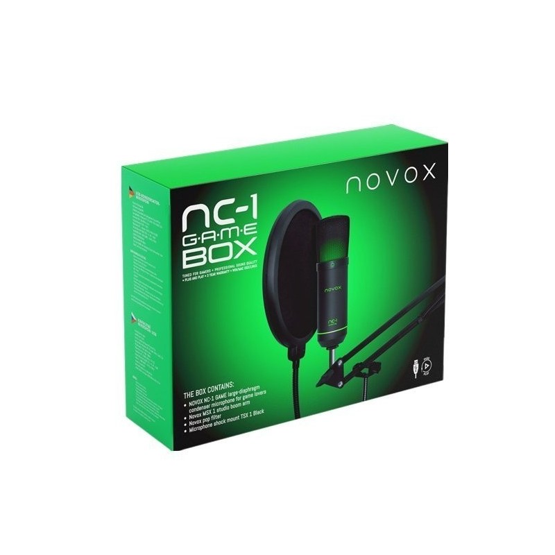 Novox NC 1 Game BOX - Mikrofon dla Graczy