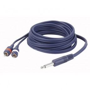 DAP Audio FL333 - Kabel mono Jack - RCA 3m