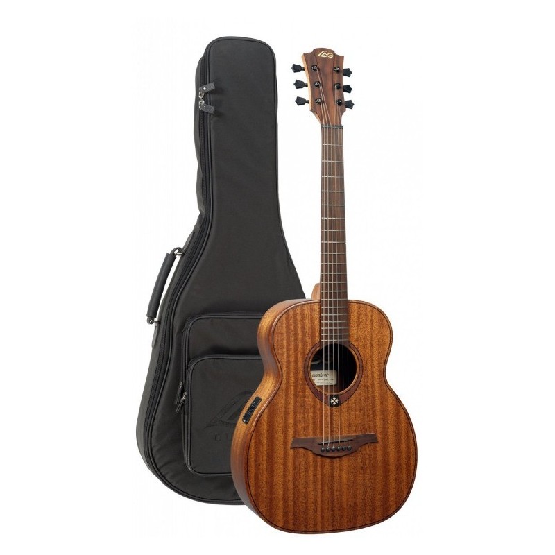 Lag GLA TRAVEL-KAE - Gitara E-Akustyczna z pokrowcem