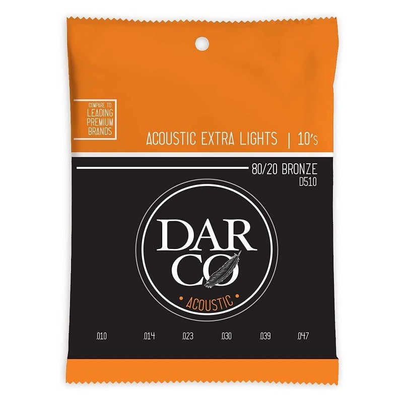 Martin D510 Darco AcousticExtra Light 80sls20 - Struny