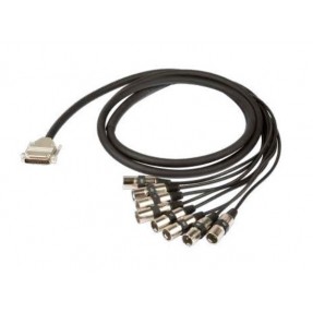 Proel ADAT200MXTP05 - kabel 1x SUB D - 8x XLR M, 5m