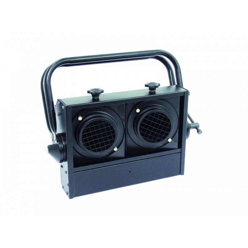 EUROLITE 2 x PAR 36 black - Audience Blinder