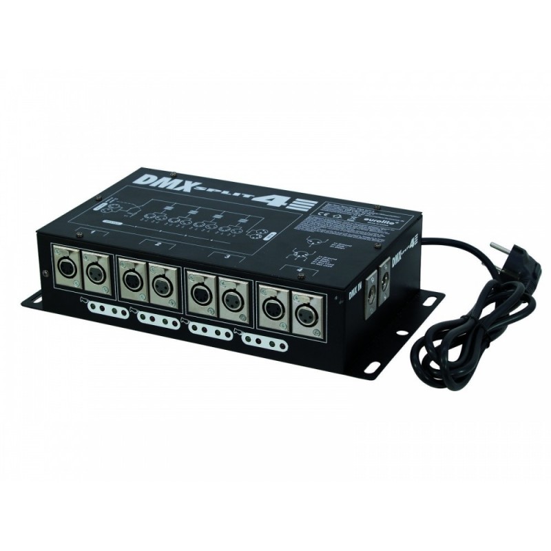EUROLITE 4 DMX Split - splitter