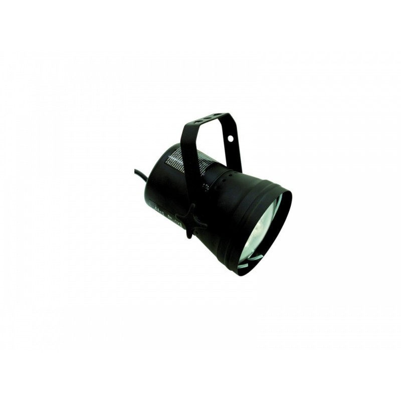 EUROLITE PAR 36 czarny z żarówką i wtyczką - reflektor PAR 36