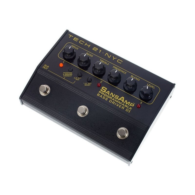 TECH 21 Bass Driver D.I. Programmable - efekt basowy