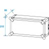ST Amplifier rack PR-2, 4U, 47cm - case