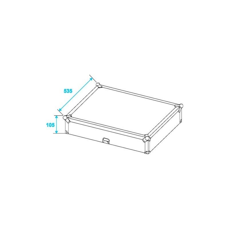 ST Mixer case Pro MCV-19 variable 12U - case