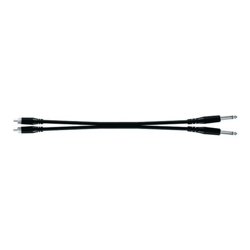 Proel BULK555LU3 - Kabel 2x Jack - 2x RCA 3m