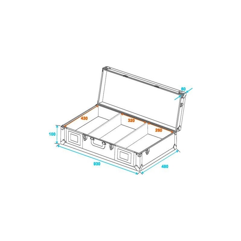 ST Uniwersalny case DIGITAL 2x CDsls 1x12