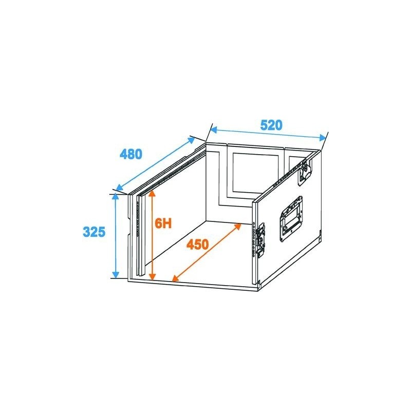 ST Special Combi-case Profi, 4U - case