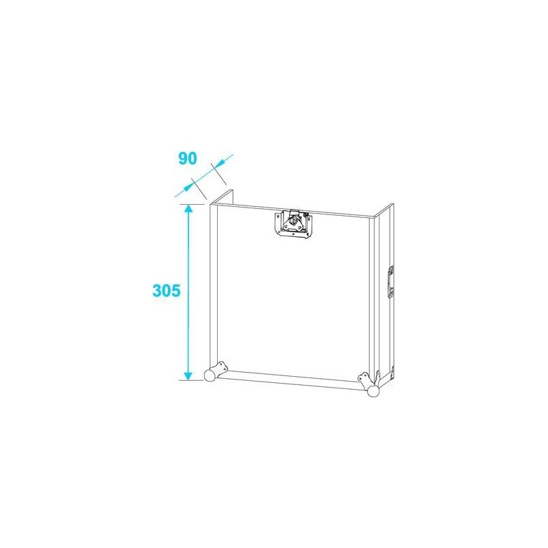 ST Special Combi-case Profi, 4U - case