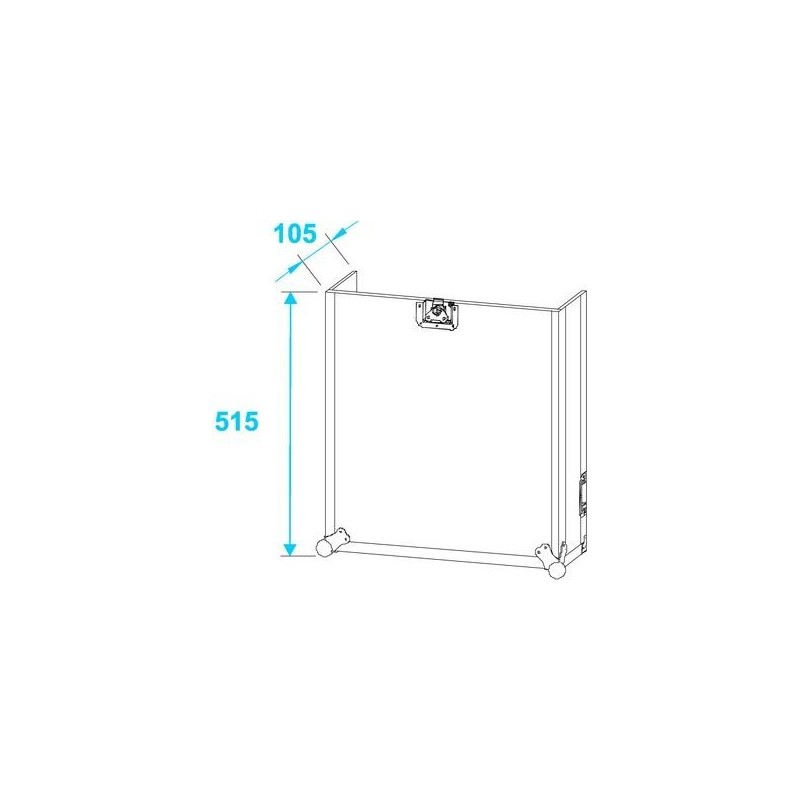 ST Special Combi-case Profi, 8U - case