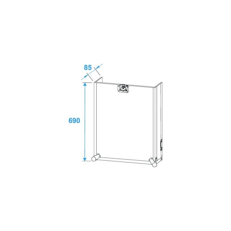 ST Special Combi-case Profi, 12U - case
