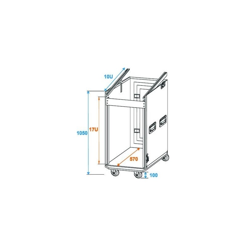 ST Special Combi-case Profi, 17U - case