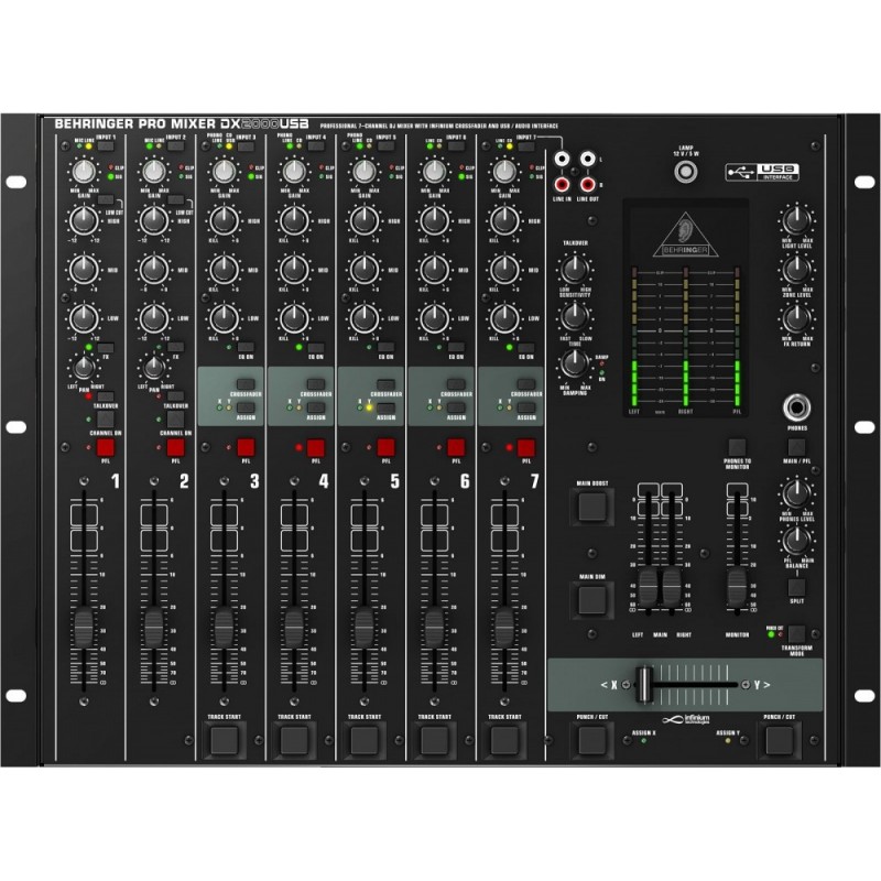 BEHRINGER DX2000 USB - mikser DJ z USB