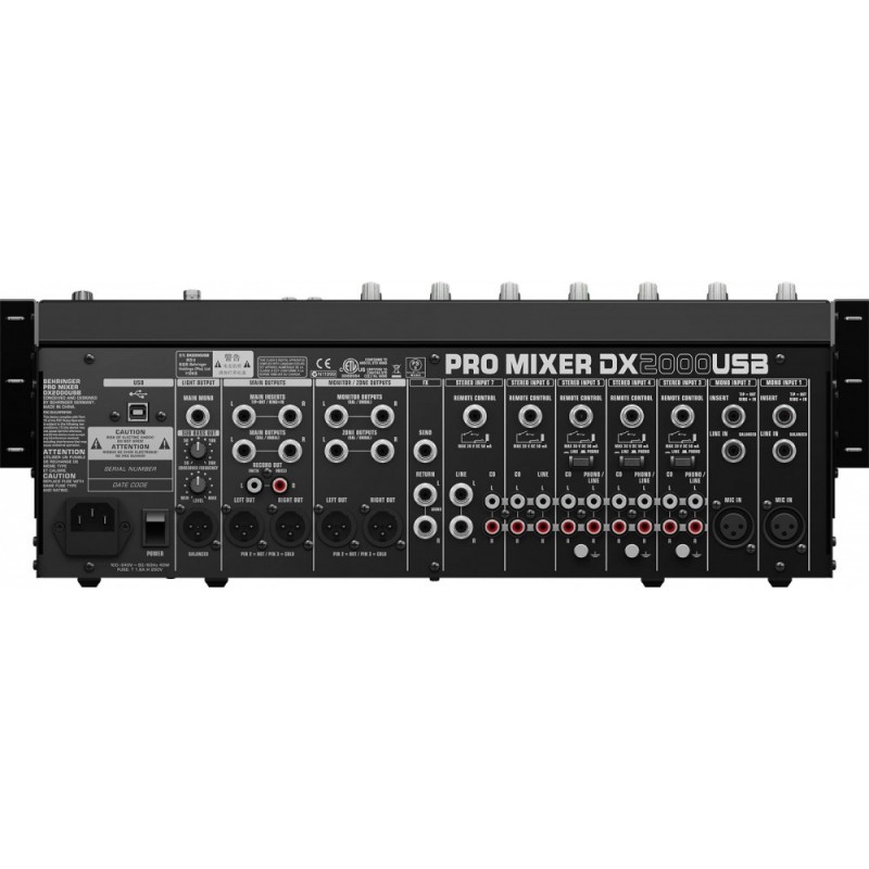 BEHRINGER DX2000 USB - mikser DJ z USB