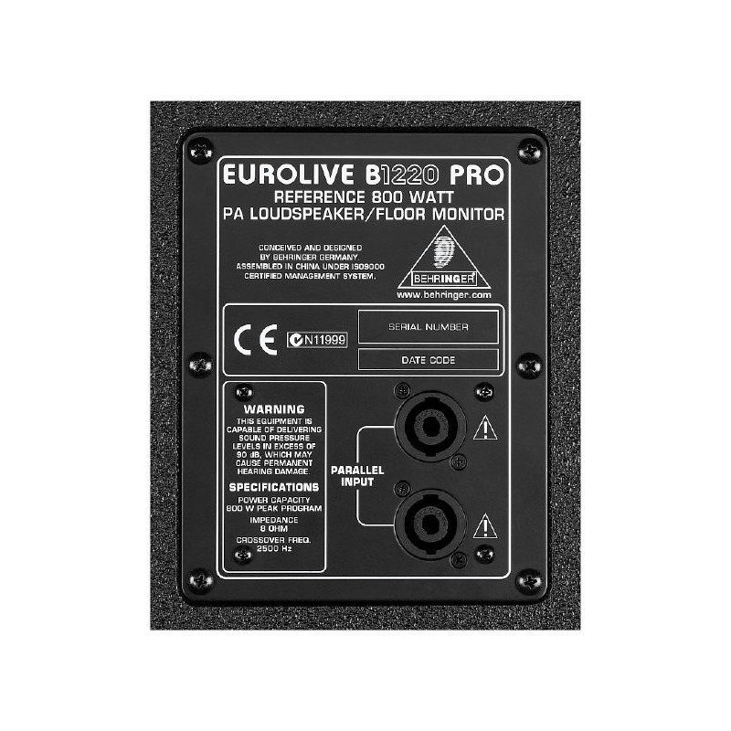 BEHRINGER EUROLIVE B1220 PRO - kolumna pasywna