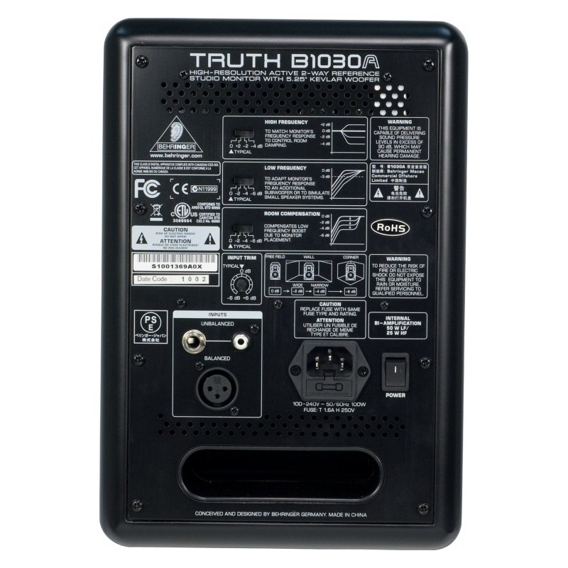 BEHRINGER B1030 A TRUTH - aktywny monitor studyjny