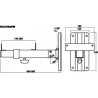 MONACOR PAST-550slsSW - uchwyt głośnikowy