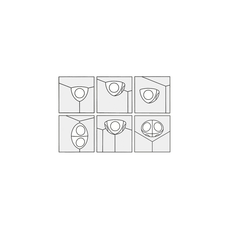 MONACOR MKS-48slsWS - para naściennych głośników