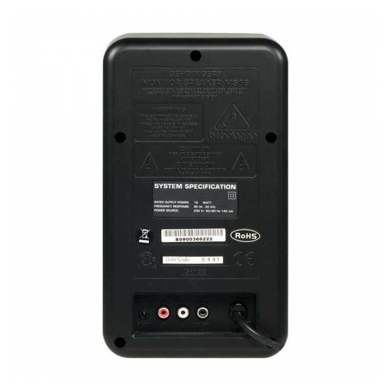 BEHRINGER MS 16 - monitory studyjne
