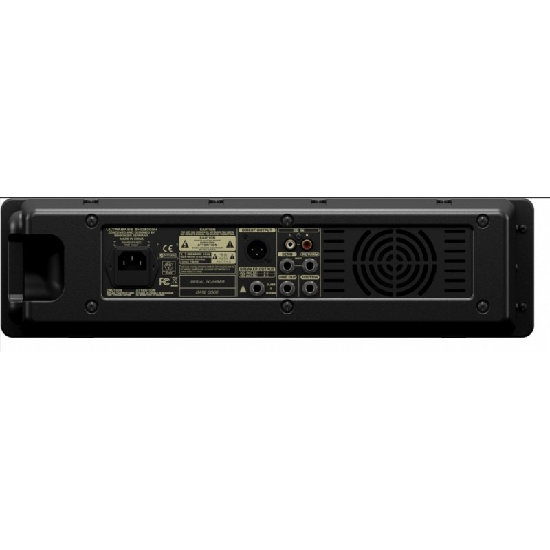 BEHRINGER ULTRABASS BXD3000H - wzmacniacz basowy 300W