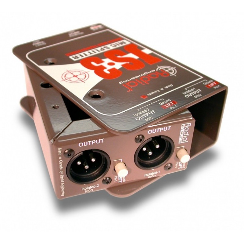 RADIAL PRO JS2 - splitter mikrofonowy