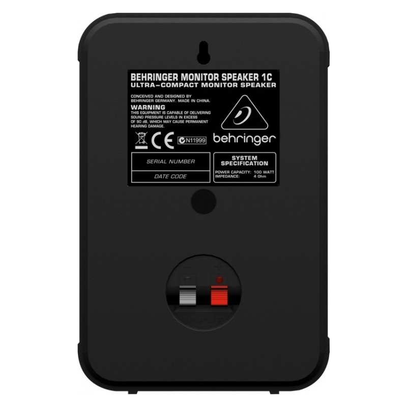 Behringer 1C-BK - back