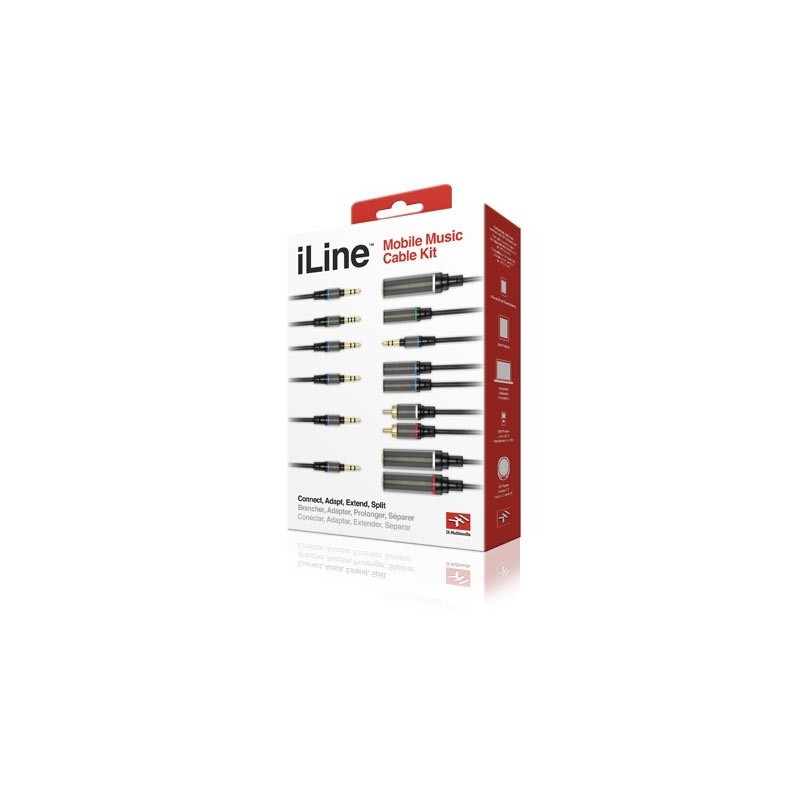 IK Multimedia iLine Music Cable KIT – zestaw kabli