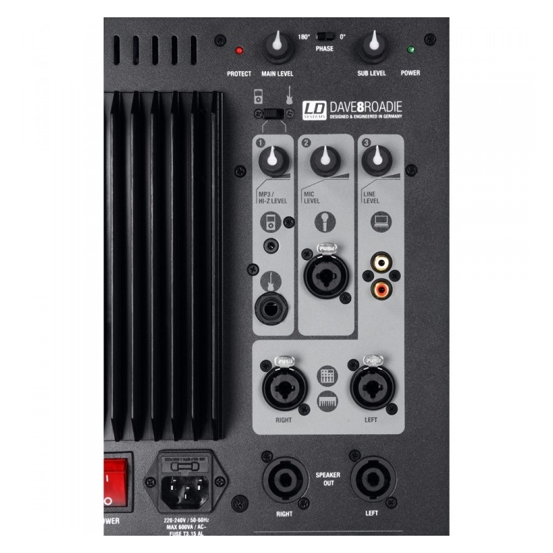 LD Systems DAVE 8 ROADIE - zestaw nagłośnieniowy