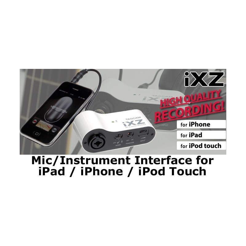 Tascam iXZ - interfejs do iPhona