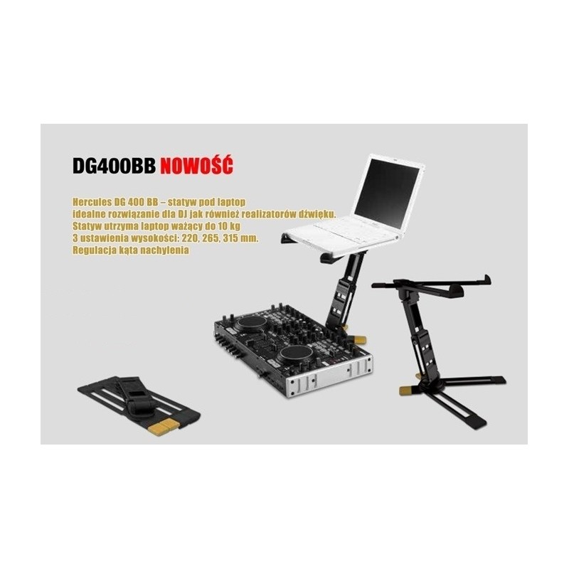 Hercules DG 400 BB – statyw pod laptop