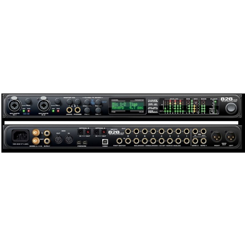 MOTU 828X - interfejs audio