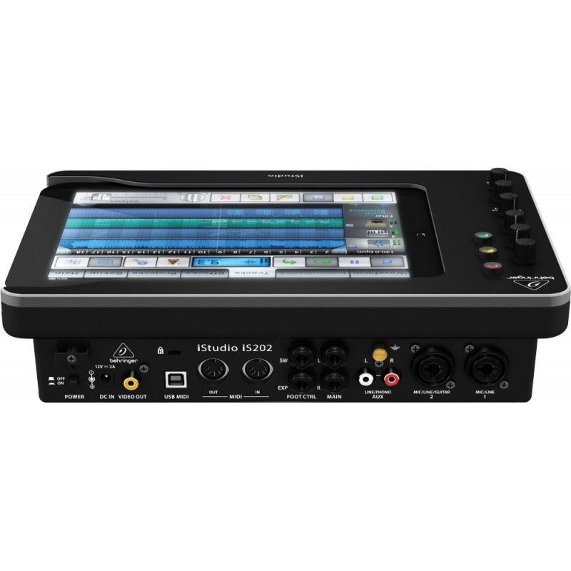 BEHRINGER iSTUDIO iS202 - interfejssls stacja dokująca do IPADa