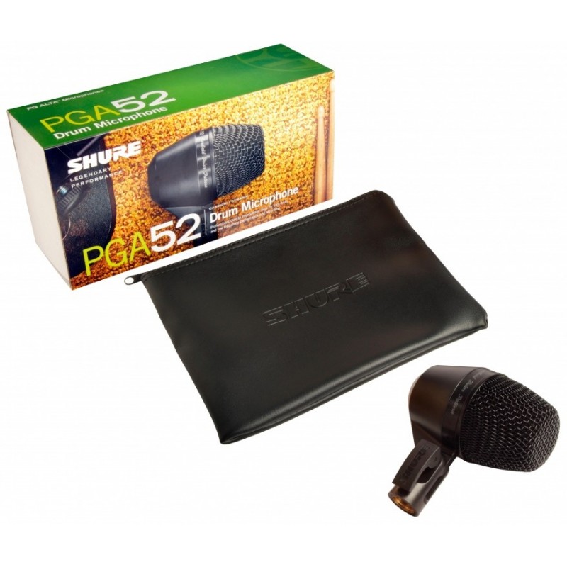 SHURE PGA52-XLR - Mikrofon dynamiczny do stopy