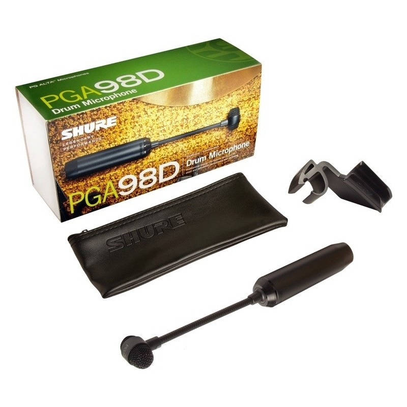SHURE PGA98D-XLR - Mikrofon pojemnościowy do bębnów