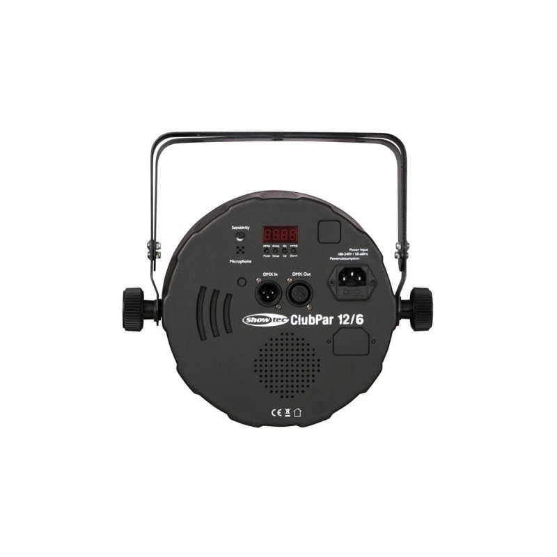 SHOWTEC Club Par 12-6 RGBWAUV - PAR LED - 42651