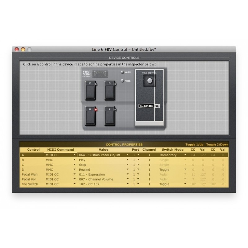 LINE 6 FBV Express mkII - sterownik nożny