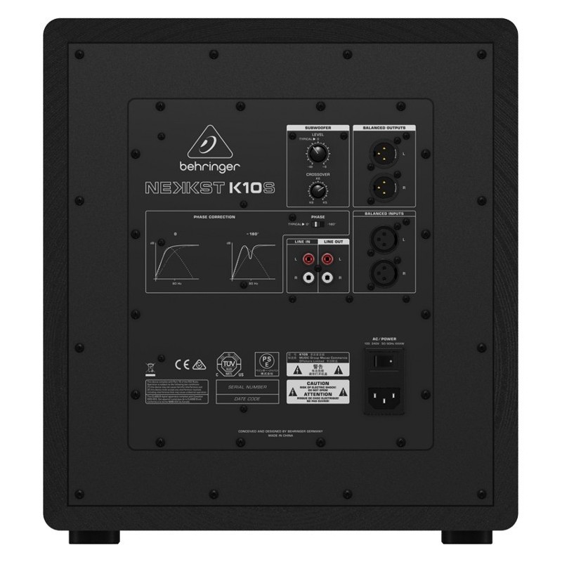 BEHRINGER NEKKST K10S - subwoofer aktywny