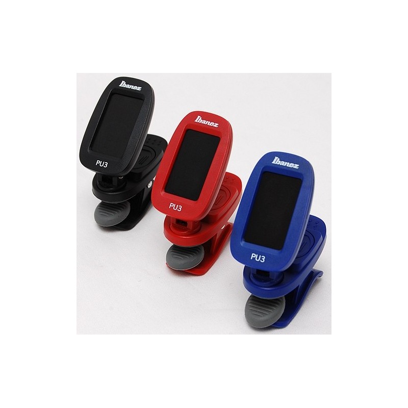 IBANEZ PU3-BL - tuner gitarowy niebieski