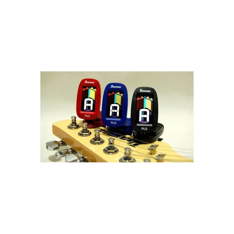 IBANEZ PU3-BLK - tuner gitarowy czarny