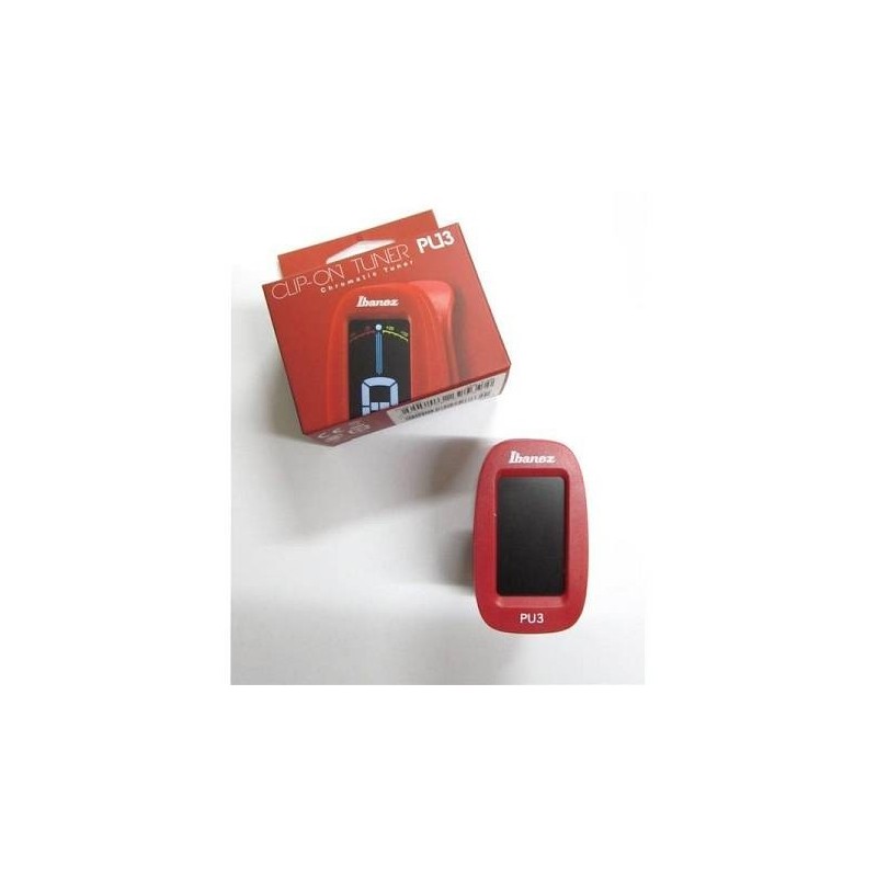 IBANEZ PU3-RD - tuner gitarowy czerwony