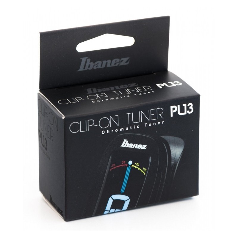 IBANEZ PU3-BLK - tuner gitarowy czarny