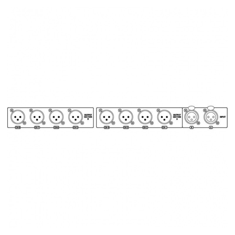 IMG STAGE LINE LS-280slsSW - rozdzielacz liniowy