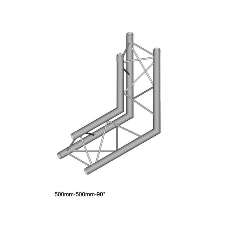 Duratruss DT 23 C25-L90 90 degree corner apex in -