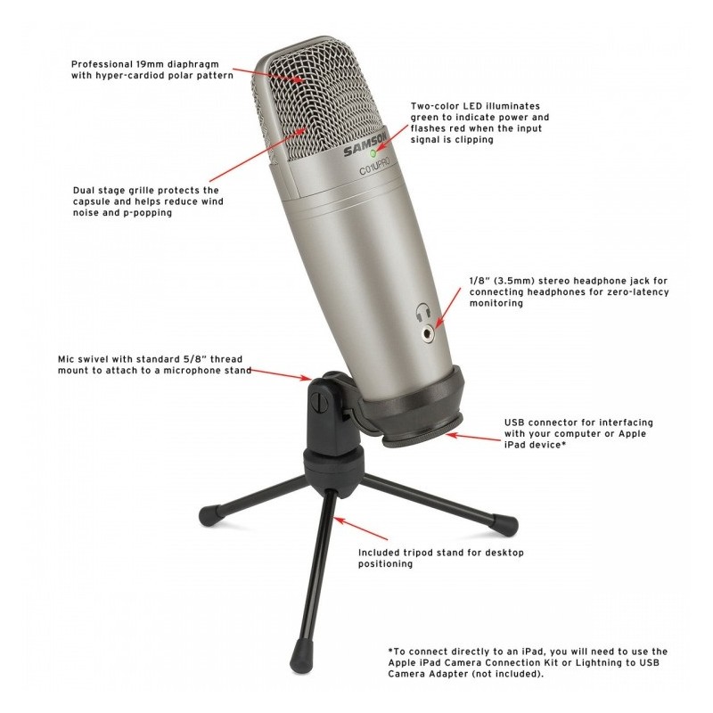 SAMSON C01U PRO details