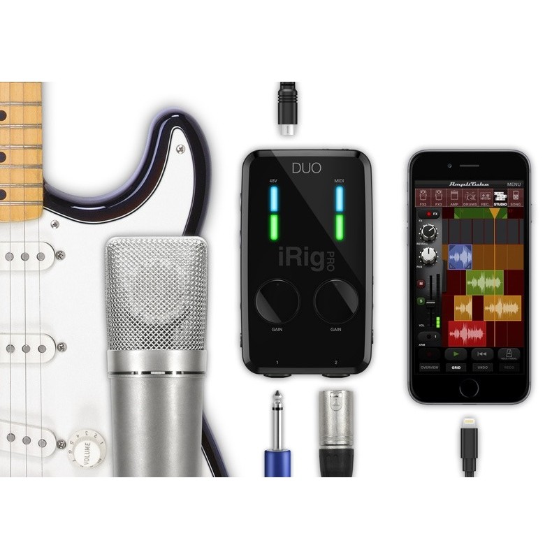IK MULTIMEDIA iRig Pro DUO - interfejs audio