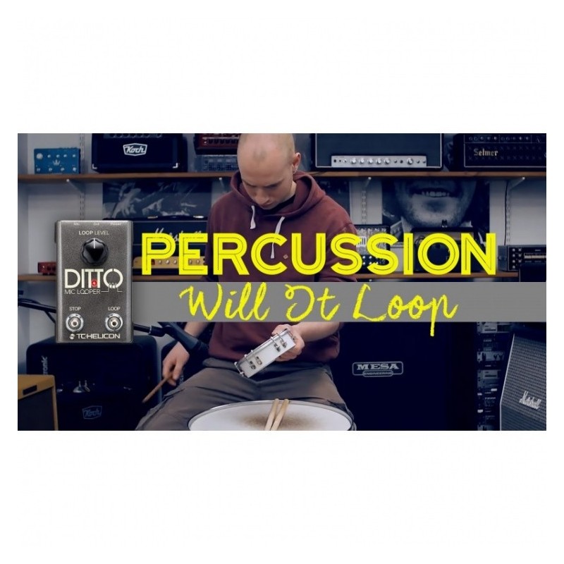 TC HELICON DITTO MIC LOOPER - Looper wokalowy