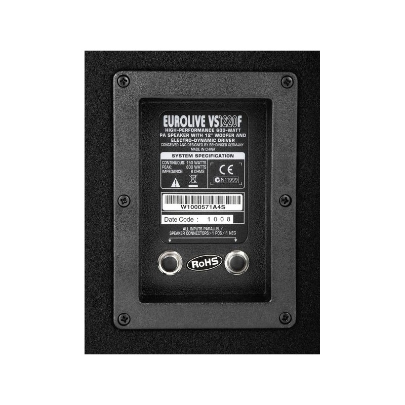 BEHRINGER VS1220F - monitor pasywny